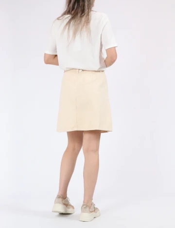 Fusta Vero Moda, crem