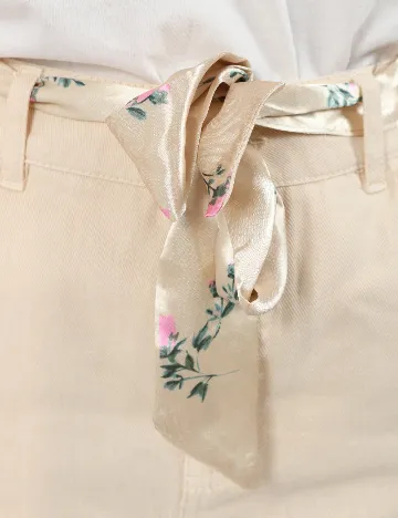 Fusta Vero Moda, crem