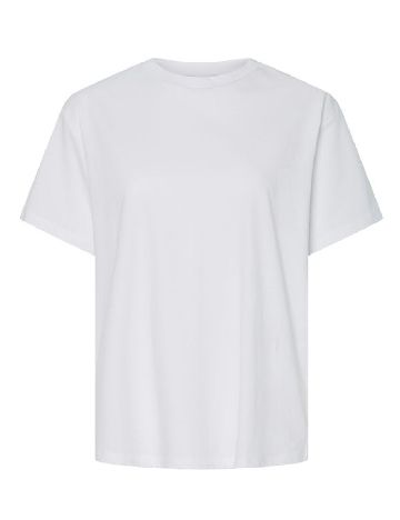 Tricou Pieces, alb