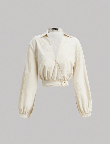 Top SHEIN, crem