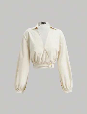 Top SHEIN, crem Crem