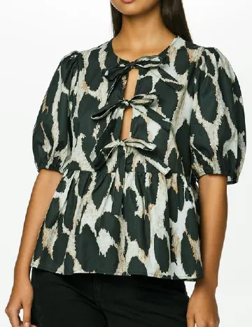 Bluza Pieces, verde