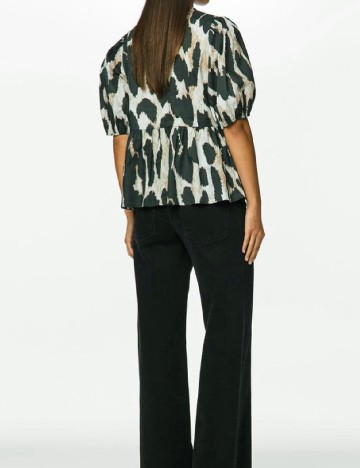 Bluza Pieces, verde