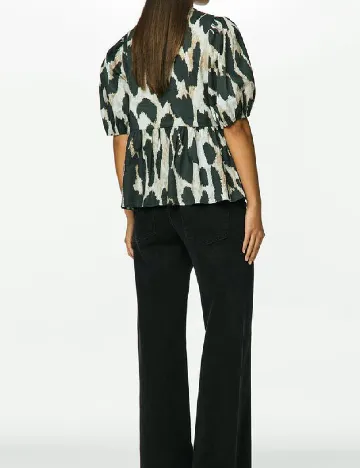 Bluza Pieces, verde