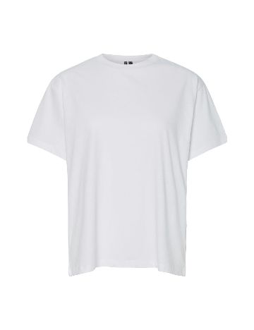 Tricou Pieces, alb