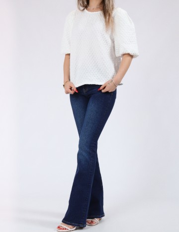 Bluza Pieces, alb