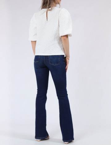 Bluza Pieces, alb