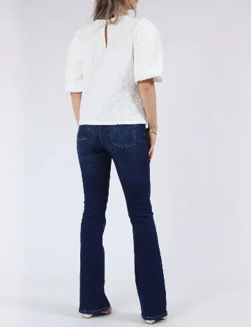 Bluza Pieces, alb