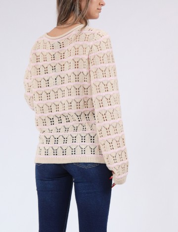 Bluza Pieces, crem