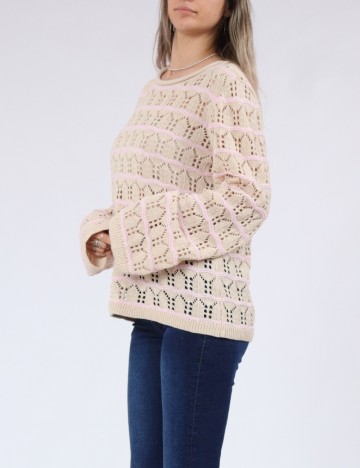 Bluza Pieces, crem