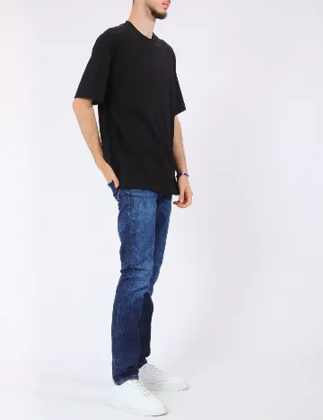 Tricou Oversize Jack&Jones, negru Negru