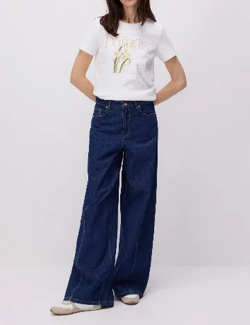 Tricou Reserved, alb