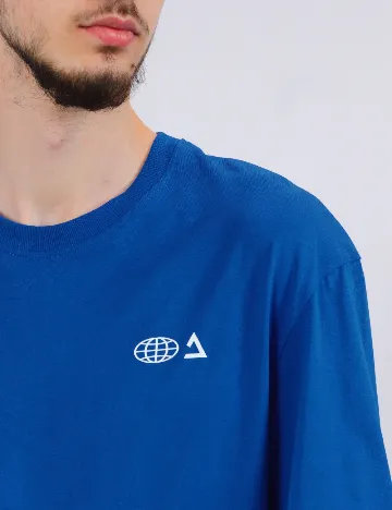 Tricou Jack&Jones, albastru Albastru