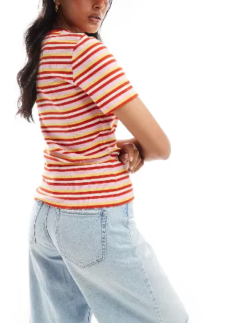 Tricou Pieces, mix culori