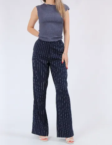 Pantaloni Vero Moda, bleumarin