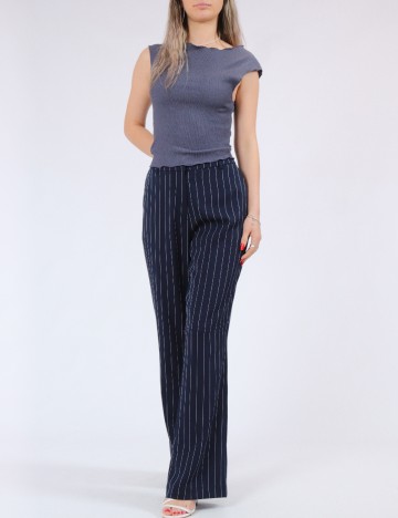 Pantaloni Vero Moda, bleumarin