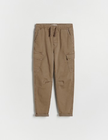 Pantaloni Reserved, maro