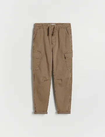Pantaloni Reserved, maro