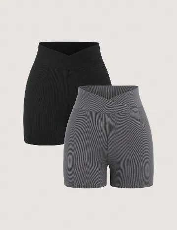 Set colanti SHEIN, negru/gri