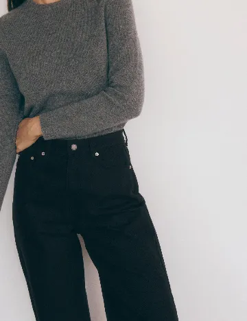 Blugi Reserved, negru Negru