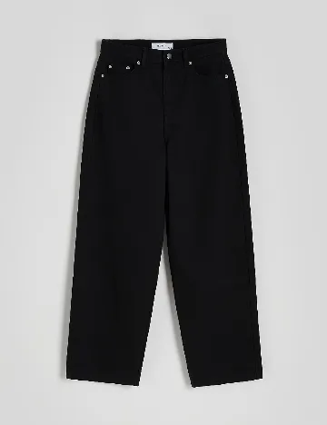 Blugi Reserved, negru Negru