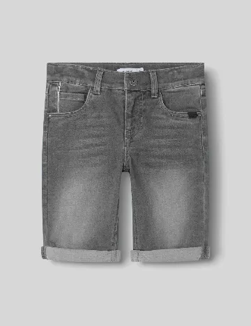 Pantaloni scurti Name It, gri