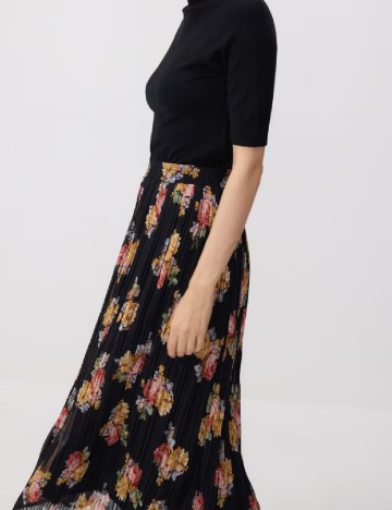 Fusta Reserved, floral print