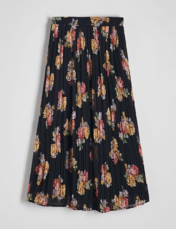 Fusta Reserved, floral print