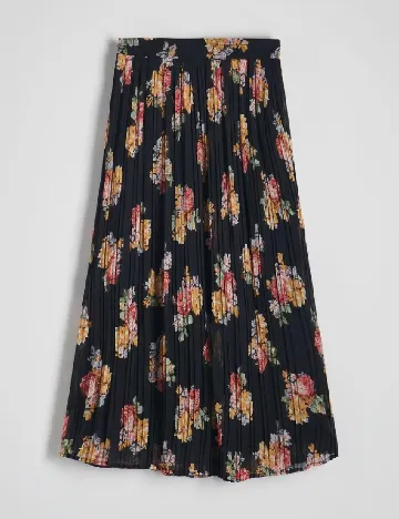 Fusta Reserved, floral print