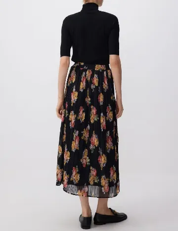 Fusta Reserved, floral print