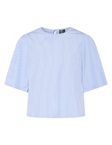 Bluza Pieces, albastru