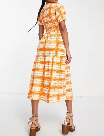Rochie medie ASOS, portocaliu