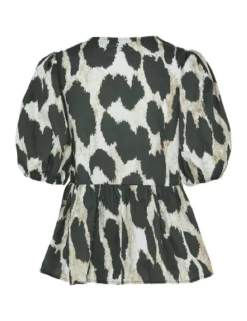 Bluza Pieces Plus Size, verde