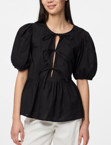 Bluza Pieces, negru