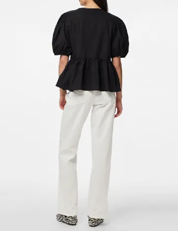 Bluza Pieces, negru