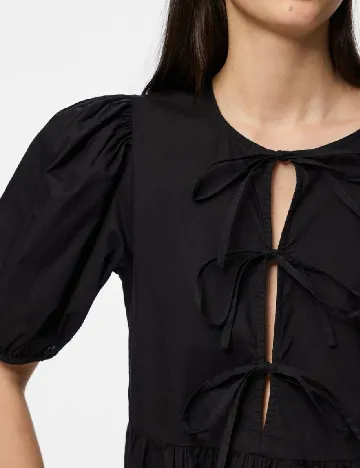 Bluza Pieces, negru