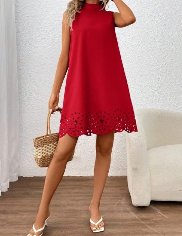 Rochie scurta SHEIN, rosu