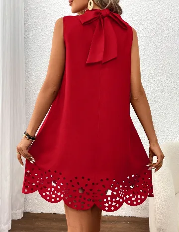 Rochie scurta SHEIN, rosu