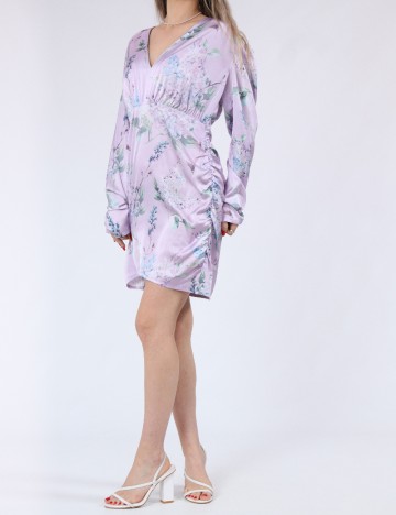 Rochie scurta Pieces, mov