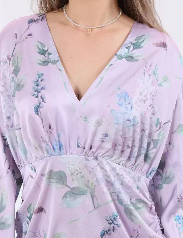 Rochie scurta Pieces, mov