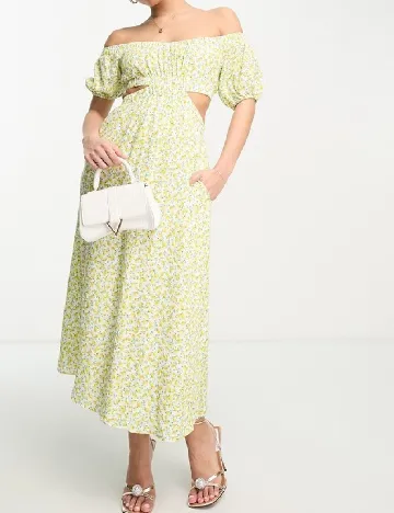 Rochie medie Forever New, galben