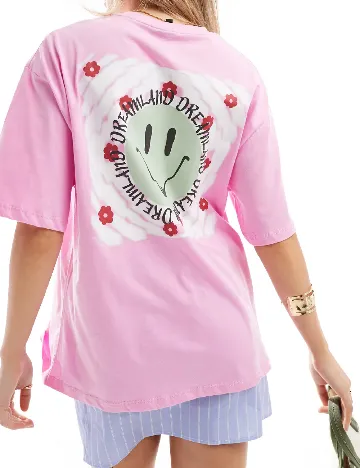 Tricou Pieces, roz