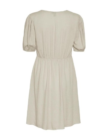Rochie scurta Pieces, crem
