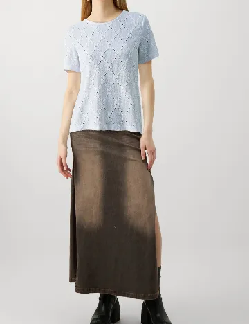 Bluza Pieces, bleu