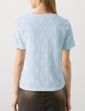 Bluza Pieces, bleu
