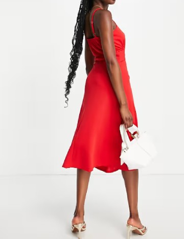 Rochie medie Morgan de toi, rosu