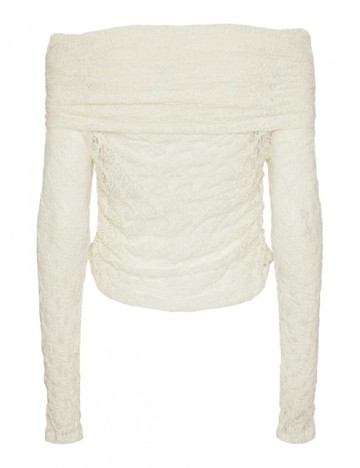 Bluza Pieces, crem
