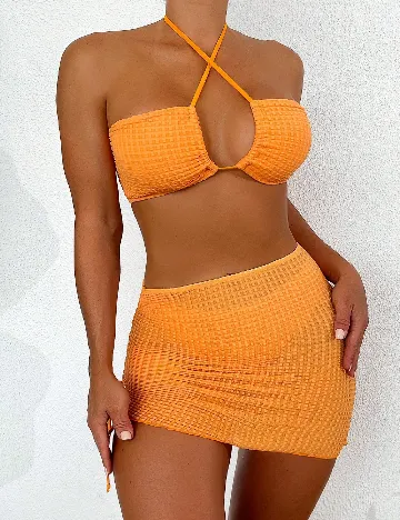 Costum de baie SHEIN, portocaliu