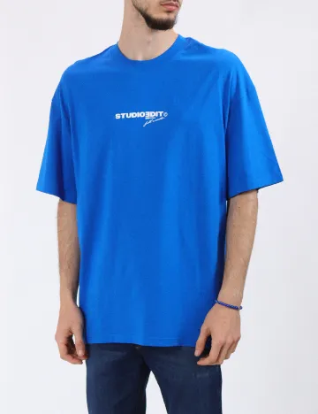 Tricou Jack&Jones, albastru Albastru