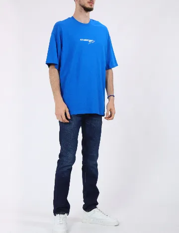 Tricou Jack&Jones, albastru Albastru